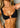 Verano Top - Black Crinkle